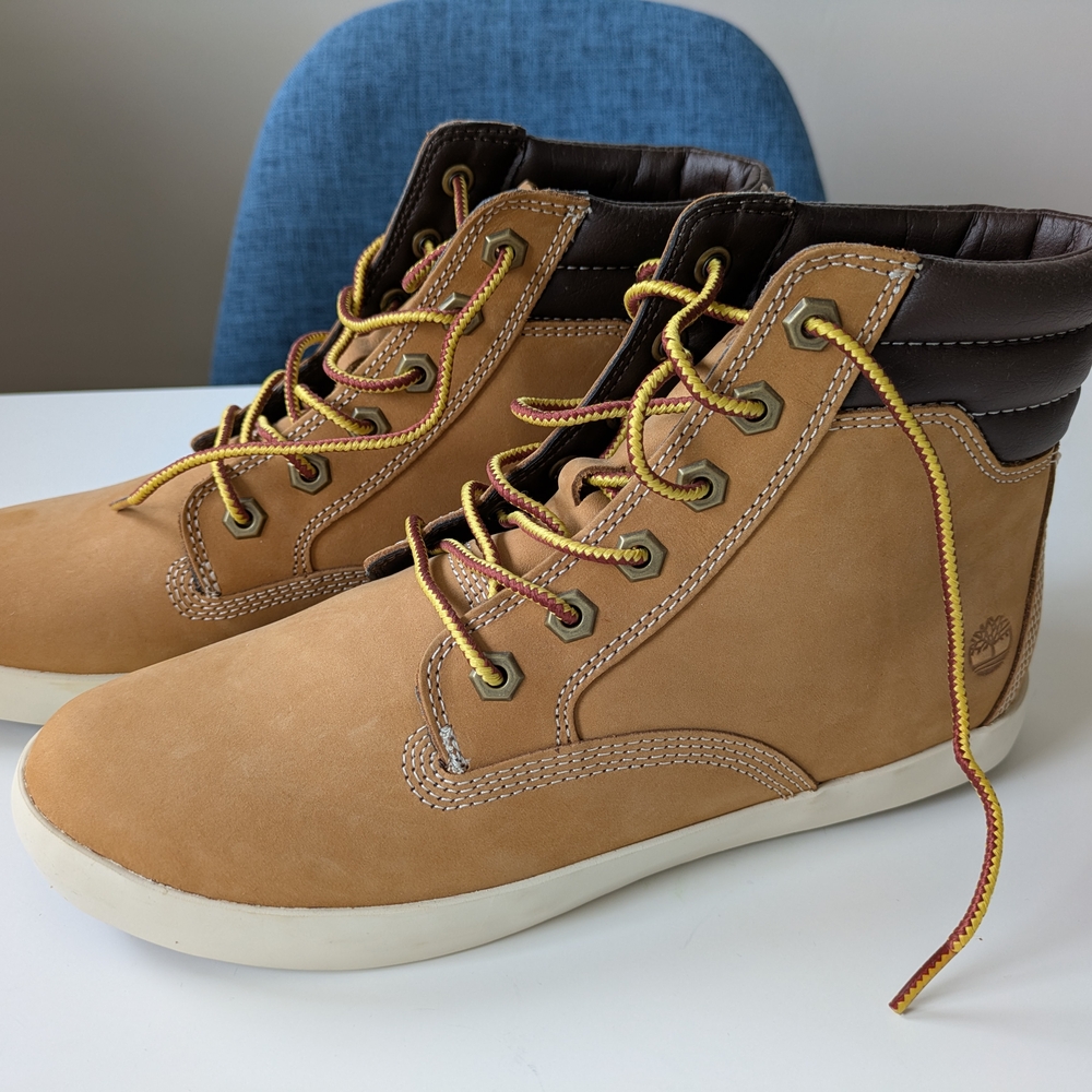 Timberland Tan High-Top Boots